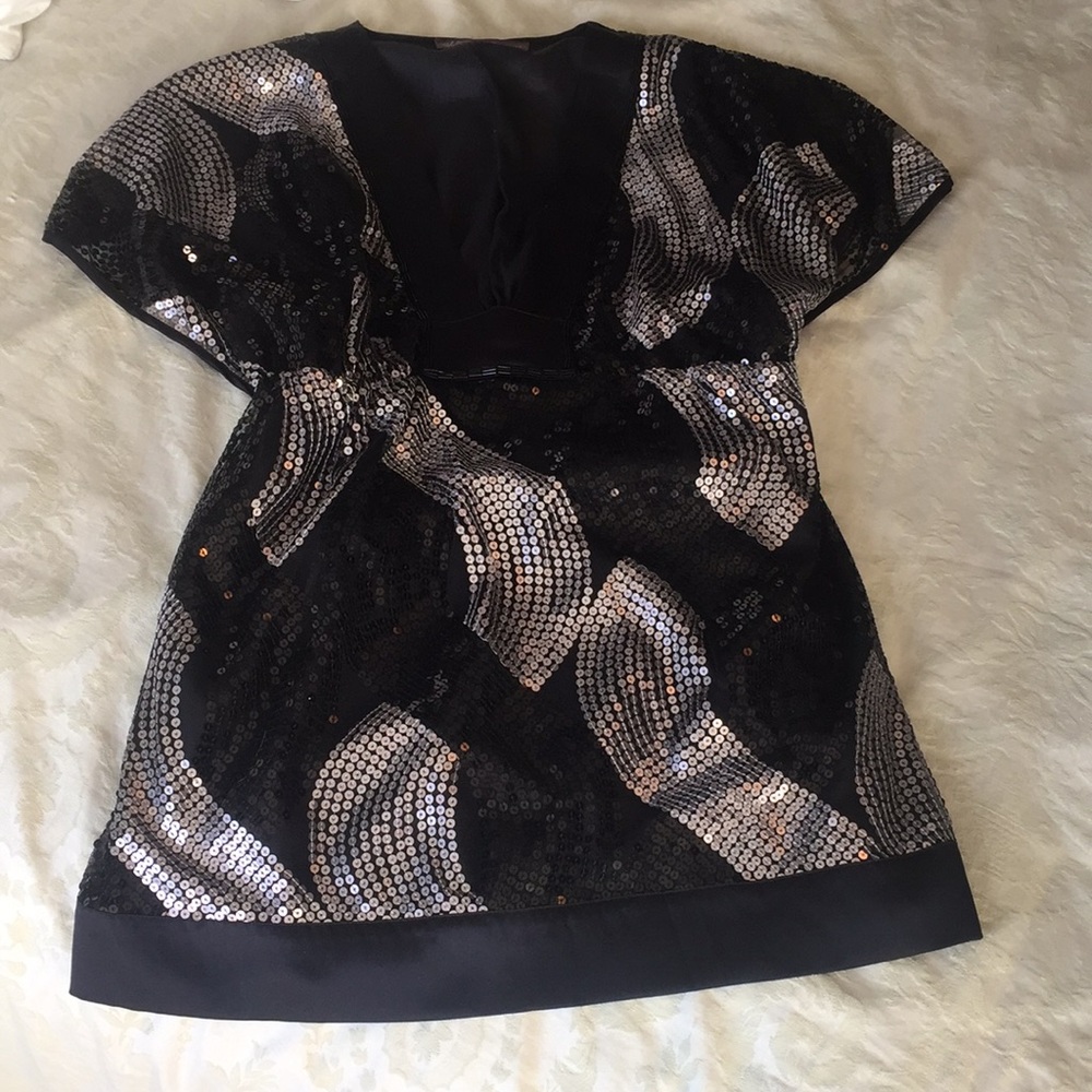 Hale Bob sequined top